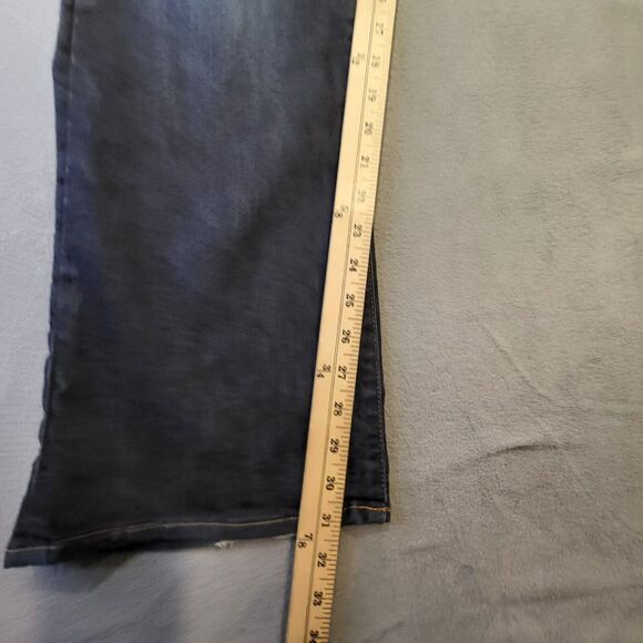 Lucky Brand Womens 12 Jeans Boot Cut Sweet N Low Blue Denim Stretch Distressed - Picture 7 of 12